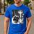 Pug Alien UFO Taking a Selfie Dog Mom Dad Men's Casual T-Shirt Royal Blue Pug Alien UFO Taking a Selfie Dog Mom Dad Men's Casual T-Shirt Royal Blue