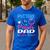 Putters Or Pearls Dad Loves You Gender Reveal Family Men's Casual T-Shirt Royal Blue