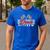 Race Car Birthday Party Racing Family Dad Pit Crew Men's Casual T-Shirt Royal Blue