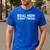 Real Men Make Twins T-Shirt Twin Dad Humor Tee Men's Casual T-Shirt Royal Blue
