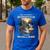 Retirement Plan On Hunting & Fishing Fisherman Hunter Dad Men's Casual T-Shirt Royal Blue