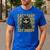 Retro Cat Daddy Style Animal For Men Women Kid Boy Girl Men's Casual T-Shirt Royal Blue