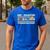 Retro Dad Daughter Squad Unbreakable Bond Father Daughter Men's Casual T-Shirt Royal Blue