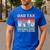 Retro Dad Tax Making Sure It's Not Poison Father's Day Men's Casual T-Shirt Royal Blue