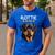 Rottie Dad Rottweiler Dog Men's Casual T-Shirt Royal Blue