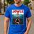 Rottie Rottweiler Jowls Burger Giant Tank Dog Mom Dad Men's Casual T-Shirt Royal Blue