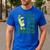 Saturdays Are Fore The Dads Golf Men's Casual T-Shirt Royal Blue