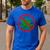 Say No Cannabis Anti-Marijuana Retro Weed Parent Dad Mom Men's Casual T-Shirt Royal Blue