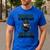 School Important But Hunting Is Importanter Dad Men's Casual T-Shirt Royal Blue School Important But Hunting Is Importanter Dad Men's Casual T-Shirt Royal Blue