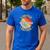 Second Dad Men's Casual T-Shirt Royal Blue