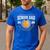 Senior Basketball Dad 2026 The Final Quarter Men's Casual T-Shirt Royal Blue
