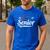 Senior Basketball Dad Class Of 2026 Graduation Graduate Men's Casual T-Shirt Royal Blue
