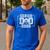 Senior Wrestling Dad 2026 Senior Dad Class Of 2026 Men's Casual T-Shirt Royal Blue Senior Wrestling Dad 2026 Senior Dad Class Of 2026 Men's Casual T-Shirt Royal Blue