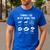 Shepsky Things Do Spare Time Dog Mom Dad Men's Casual T-Shirt Royal Blue