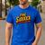 Sidekick Easy Halloween Matching Superhero Costume Dad Mom Men's Casual T-Shirt Royal Blue