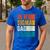 In My Sigma Dad Era Meme Alpha Male Slang Daddy Men's Casual T-Shirt Royal Blue