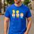 The Simpsons Father's Day Bart Lisa Maggie Dad Birthday Men's Casual T-Shirt Royal Blue