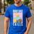 The Simpsons Father's Day Mad Dad Skills Homer Poster Men's Casual T-Shirt Royal Blue