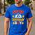 Sister Of The Birthday Boy Family Matching Dad Mom Men's Casual T-Shirt Royal Blue Sister Of The Birthday Boy Family Matching Dad Mom Men's Casual T-Shirt Royal Blue