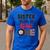 Sister Of The Fast One Car Racing Dad 1St Birthday Boy Men's Casual T-Shirt Royal Blue