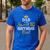 Sixteen Squad Bday Party Dad Of Sweet 16th Birthday Queen Men's Casual T-Shirt Royal Blue