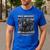 Skeleton No More Mr Nice Guy Meme Men Dad Papa Men's Casual T-Shirt Royal Blue