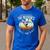 Skier Dad Ski Dad My Favorite Ski Buddies Call Me Dad Ski Men's Casual T-Shirt Royal Blue