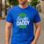 Smoke Daddy Green Egg Pitmaster Dad Tshirt BBQ Grill Men's Casual T-Shirt Royal Blue