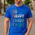 So Happy I Have Twins Mom Dad Parent Saying Slogan Men's Casual T-Shirt Royal Blue