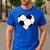 Soccer Ball Heart Idea For Mom Dad Kids T-Shirt Men's Casual T-Shirt Royal Blue Soccer Ball Heart Idea For Mom Dad Kids T-Shirt Men's Casual T-Shirt Royal Blue