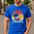 My Social Battery Is As Dead As My Dad Men's Casual T-Shirt Royal Blue