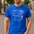 My Son Lives In Heaven Memorial Quotes Love Mom Dad Matching Men's Casual T-Shirt Royal Blue