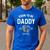 Soon To Be Daddy Est 2026 Loading First Time Dad Men's Casual T-Shirt Royal Blue