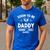 Soon To Be Daddy Est 2026 New Dad Fathers Day First Time Men's Casual T-Shirt Royal Blue