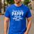 Soon To Be Pappy Again Est 2026 Future New Dad Men's Casual T-Shirt Royal Blue Soon To Be Pappy Again Est 2026 Future New Dad Men's Casual T-Shirt Royal Blue