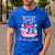 Spa Birthday Party Dad Of The Pampered Bday Girl Family Men's Casual T-Shirt Royal Blue