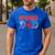 Spider Dad Spidey Birthday Family Matching Kid Daddy Spiders Men's Casual T-Shirt Royal Blue