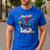 Spider-Man Amazing Dad Men's Casual T-Shirt Royal Blue