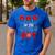 Spider Web Birthday Party Dad Of The Birthday Boy Men's Casual T-Shirt Royal Blue