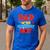 Spider Web Family Matching Dad Of The Birthday Boy Men's Casual T-Shirt Royal Blue