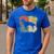 Square Retro German Shepherd Owner Dog Shepard Dad Mom Men's Casual T-Shirt Royal Blue Square Retro German Shepherd Owner Dog Shepard Dad Mom Men's Casual T-Shirt Royal Blue