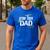 Star Trek Father's Day Star Trek Dad Icons Men's Casual T-Shirt Royal Blue