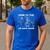 Star Wars Come To The Dad Side Men's Casual T-Shirt Royal Blue