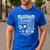To My Stepped Up Dad Thanks For Stepping In Stepdad Birthday Men's Casual T-Shirt Royal Blue