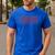 Stranger Dad Father's Day Or Birthday Themed Men's Casual T-Shirt Royal Blue
