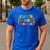 Super Daddio Retro Gamer Dad Style Men's Casual T-Shirt Royal Blue Super Daddio Retro Gamer Dad Style Men's Casual T-Shirt Royal Blue