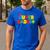 Super Gamer Dad Unleashed Celebrating Fatherly Powers Men's Casual T-Shirt Royal Blue Super Gamer Dad Unleashed Celebrating Fatherly Powers Men's Casual T-Shirt Royal Blue