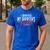 I Survived My Daughter's Wedding Father Of The Bride Dad Men's Casual T-Shirt Royal Blue