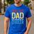 Tater Tots Dad Like a Regular Dad But Cooler Men's Casual T-Shirt Royal Blue Tater Tots Dad Like a Regular Dad But Cooler Men's Casual T-Shirt Royal Blue
