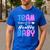 Team Healthy Baby Gender Reveal Pregnancy Mom Dad Men's Casual T-Shirt Royal Blue Team Healthy Baby Gender Reveal Pregnancy Mom Dad Men's Casual T-Shirt Royal Blue